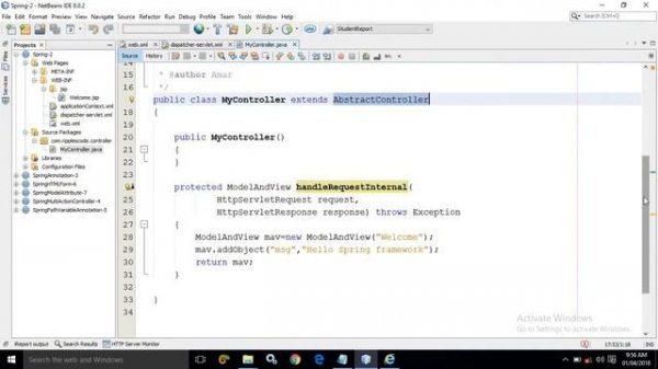 Spring Web MVC || Creating Spring Project-2 || Part-3
