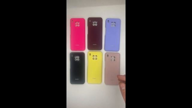 Чехол Silicone Case для Huawei Honor 50, Nova 3i смотреть онлайн