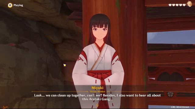Genshin Impact : Kuki Shinobu Hangout Event Part 3 смотреть онлайн