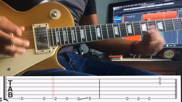 Kings Of Leon - King Of The Rodeo // Guitar Cover with tabs Tutorial + Backing Track смотреть онлайн