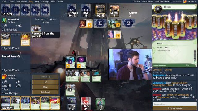 Cloak & Dagger - Android: Netrunner // LIVE смотреть онлайн