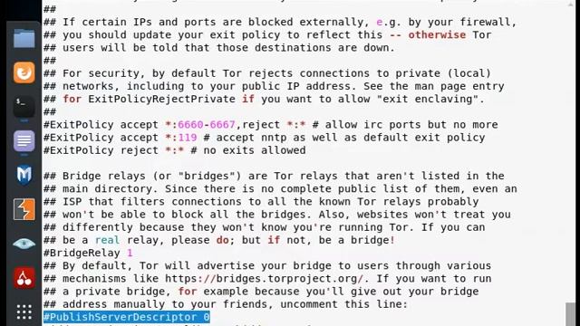 6 Modify torrc file practical смотреть онлайн