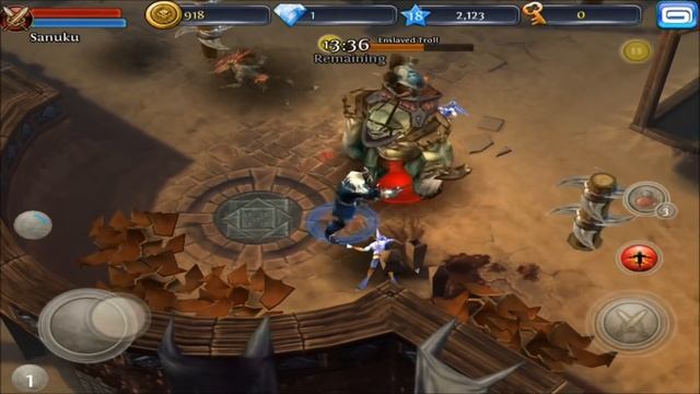 Dungeon Hunter 3 - World 1 - Wave Eleven - iPad 2 - HD Gameplay Trailer смотреть онлайн