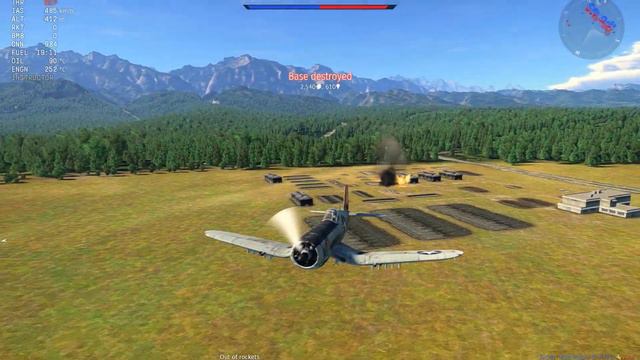 War Thunder: Review - AU-1 Corsair (Space Race) смотреть онлайн