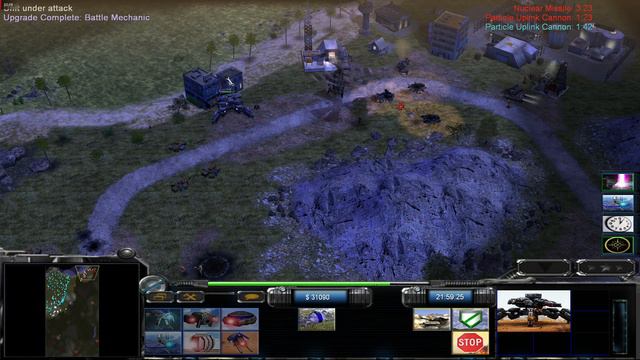C&C Generals Contra 009 Cybernetic general vs China Boss general[Hard](5) смотреть онлайн