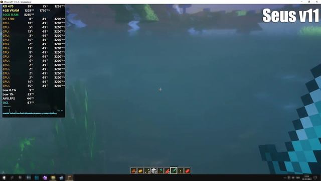 Minecraft Shaders | RX 470 + Ryzen 7 1700