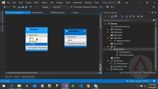 06 Entity Data Model EDMX file creation смотреть онлайн