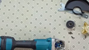 Аккумуляторная БОЛГАРКА 18V с Алиэкспресс! обзор, смазка редуктора.