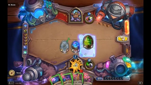 Solution Secret Lab Puzzle Survival: Doomed! - Dr. Boom (4/6), Hearthstone Boomsday смотреть онлайн