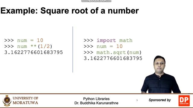 5.3 Getting Started With Python Libraries смотреть онлайн