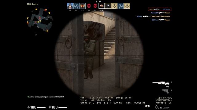 CS GO i5 8400 + MSI 1070 TI Platinum смотреть онлайн