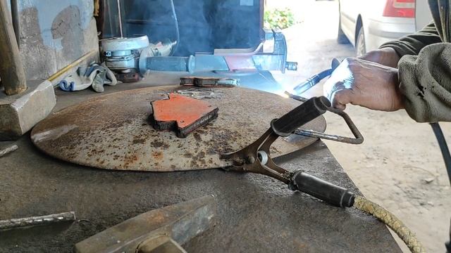 Садж  Сковорода из диска лущильника