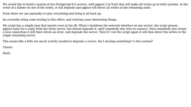 DevOps & SysAdmins: Synchronous Multimaster Replication postgresql pgpool 2 смотреть онлайн
