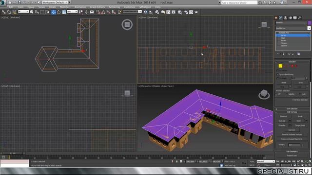Фрагмент занятий по курсу «Autodesk 3ds Max 2014. Технологический и промышленный дизайн» смотреть онлайн