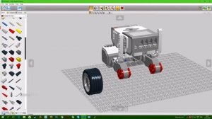 Lego digital designer  Робот пятиминутка v 2 0