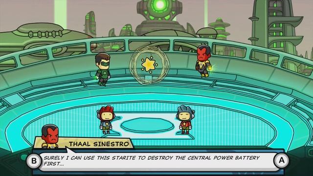 Scribblenauts Unmasked: A DC Comics Adventure - OA: Green Lantern Hal Jordan vs Sinestro смотреть онлайн