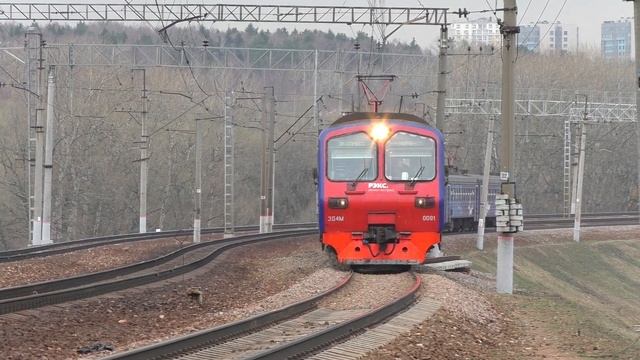 Электропоезд ЭД4М-0091 РЭКС Москва - Нара смотреть онлайн
