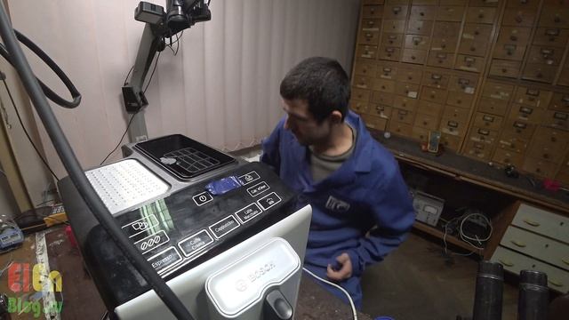 Кофемашина BOSCH verocup 300 после грозы. смотреть онлайн