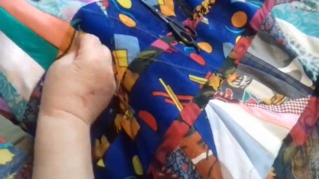Симпатичное лоскутное одеяло Подарок внучке Часть 2 смотреть онлайн