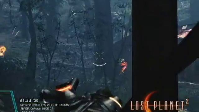 Lost Planet 2 Benchmark - GeForce 8600 GT смотреть онлайн
