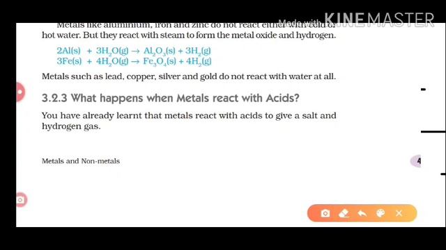 CLASS 10 CHAPTER 3 METAL REACT WITH WATER AND ACID PART 3 смотреть онлайн
