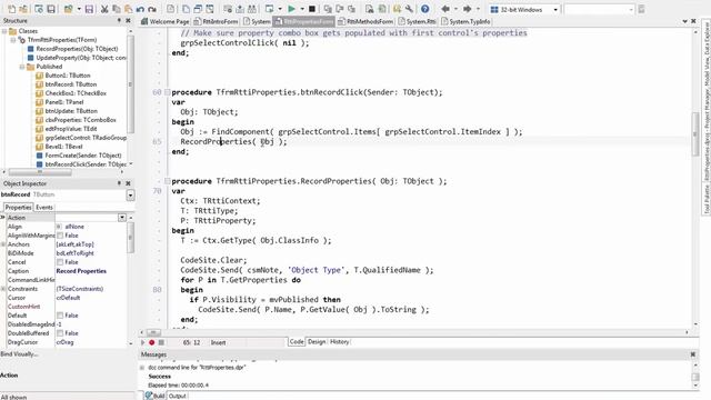 Advanced RTTI in Object Pascal смотреть онлайн