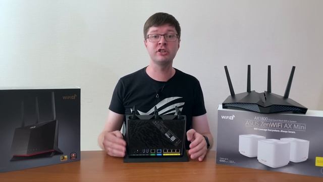 ASUS RT-AX82U, RT-AX86U и ZenWiFi AX Mini: блиц-обзор нового поколения роутеров с Wi-Fi 6 смотреть онлайн