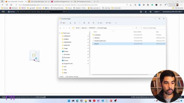 Amazon S3 and LAMBDA TRIGGERS | .NET ON AWS | AWS Serverless | Amazon смотреть онлайн
