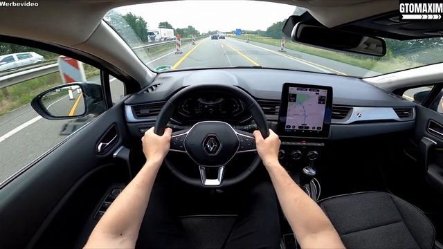 2021 Renault Captur - pov test drive смотреть онлайн