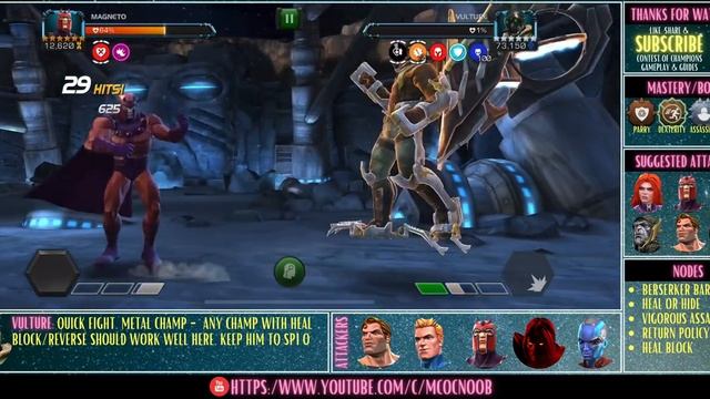 MCOC: Act 7.3.5 - Berserker Barrage, Heal or Hide & Vigorous Assault - Cable - (Book 2, Act 1.3) смотреть онлайн
