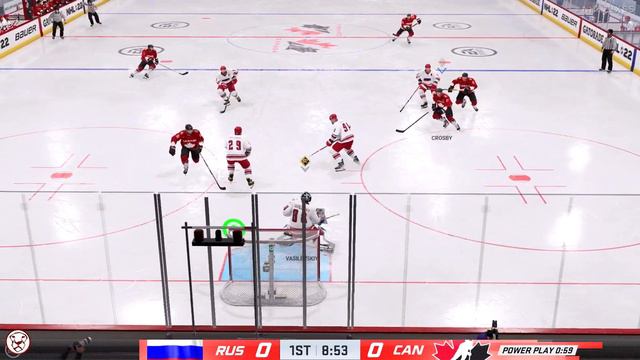 NHL 22: Canada Vs Russia Raw 1st Period | Action Cam | Xbox Series S смотреть онлайн