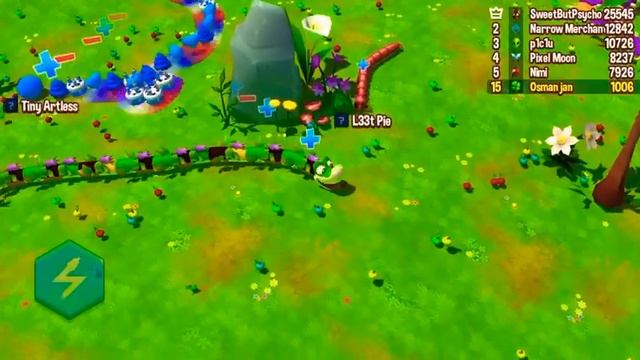 Snaker.io Kids Game смотреть онлайн