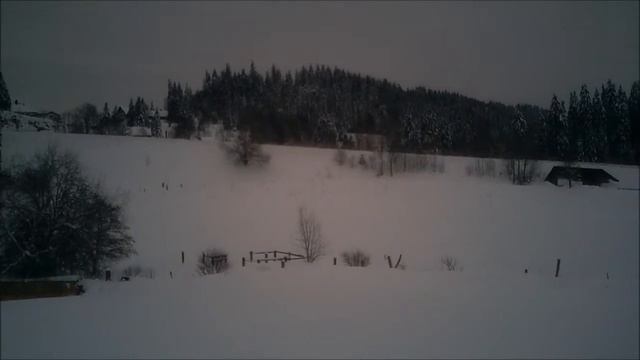 La Vue-des-Alpes/La Chaux-de-Fonds - The first snow in the Swiss Jurassic region смотреть онлайн