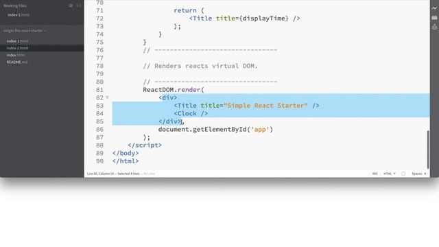 01 01 jsx react intro смотреть онлайн