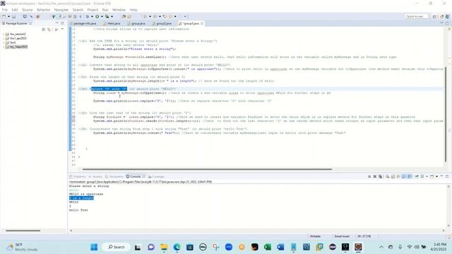 Java HW session3 2023 04 16 смотреть онлайн