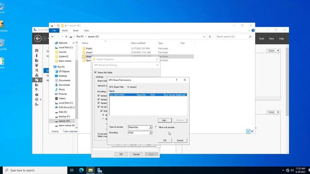 Install and Configure ( NFS Server ) in Windows Server 2022 смотреть онлайн
