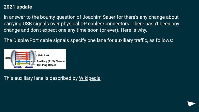 Can DisplayPort carry USB? смотреть онлайн