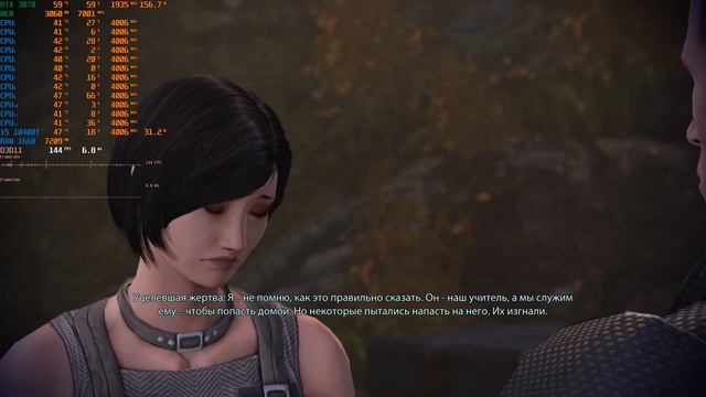 Mass Effect: Legendary Edition - i5 10400f | RTX 3070 | RAM 16 Gb | Ultra | 1440p смотреть онлайн