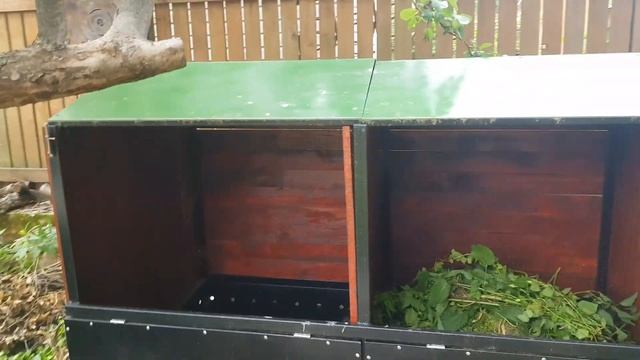 Компостный ящик для дачи. смотреть онлайн