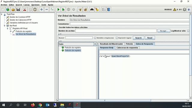 Uso y recolección de datos con JMeter смотреть онлайн
