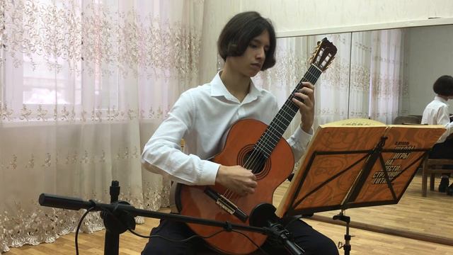 Ерастов Глеб - Э. Пухоль, Этюд №1 смотреть онлайн