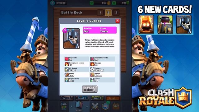Clash Royale ★ NEW UPDATE SNEAK PEEK #3 - 6 NEW CARDS! - "FIRE SPIRITS" ★ Clash Royale Update News! смотреть онлайн