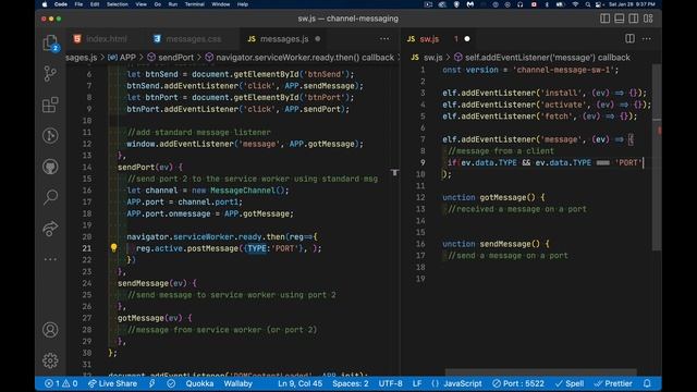 Sending Messages with the ChannelMessaging API смотреть онлайн