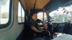 Будни МАЗовода.МАЗ 5551 бункеровоз.Монолог в кабине.