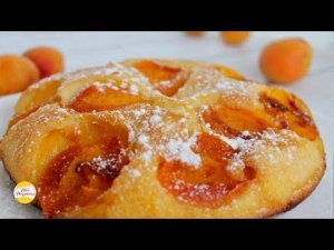 АБРИКОСОВЫЙ ПИРОГ на СКОВОРОДКЕ всего за 20 минут! Пышный, мягкий, воздушный.