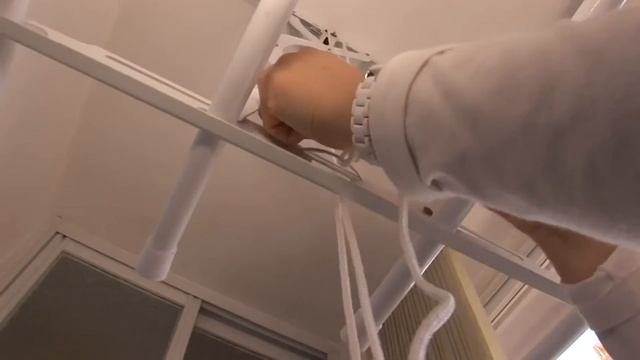 Сушилка для белья потолочная + монтаж Ю Корея смотреть онлайн
