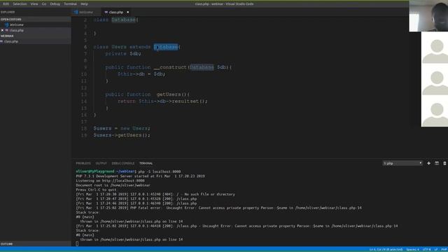 Webinar: Object Oriented Programming in Web Development With PHP смотреть онлайн