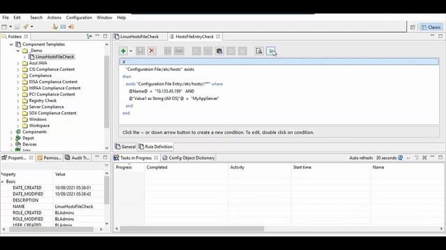 BMC Truesight Automation Server (TSSA): How to create a Compliance Job for Configuration File Entry смотреть онлайн