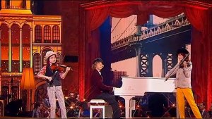 Братья Бессоновы - скрипка, фортепиано, музыка из к/ф «Запах женщины» // Синяя птица 2016