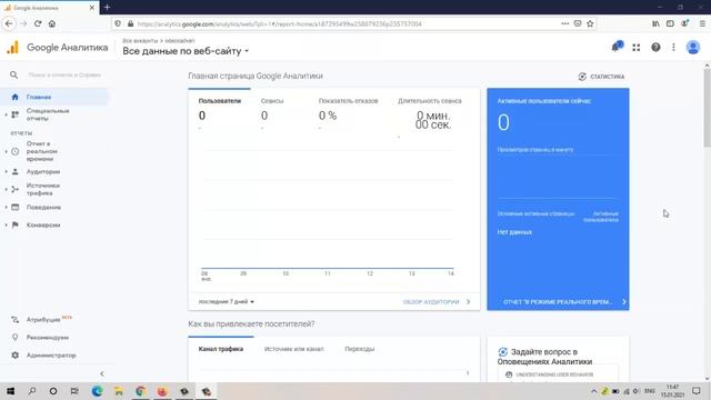 Google Analytics 4 Обзор, настройка, как подключить, интеграция с Google search console смотреть онлайн